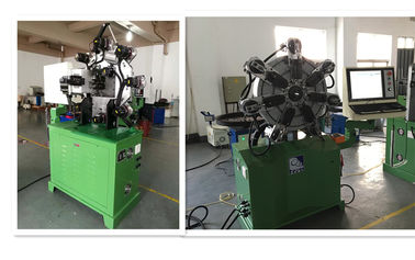 Obrotowa maszyna do formowania sprężyn CNC do sprężyny z drutu płaskiego / sprężyny naciskowej