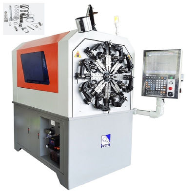 Automatyczna maszyna do tworzenia sprężyny maszyna do tworzenia drutu CNC z systemami obrotowymi