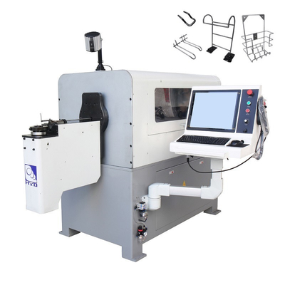 Sterowanie komputerowe 14mm-16mm Automatyczne gięcie 3D Wire Forming Machine z 6 ośmi