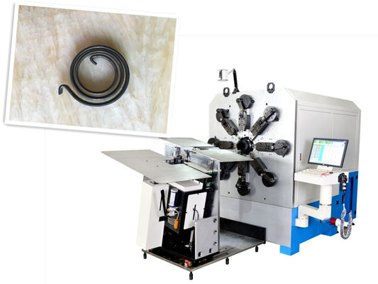 80m Na Min Maszyna do produkcji sprężyn CNC Gięcie drutu i szesnastowalcowy system