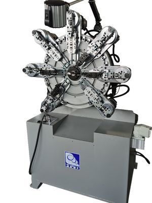 Automatic CNC Spring Machine with 0.3-2.5MM Wire Size 10 Axes Servo Motors and 1 Year Warranty