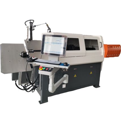 3D Wire Bending Machine CNC Wire Bender with 2-8MM Wire Size 10000.0mm Max Wire Feed and 17.4-21.6kw Power