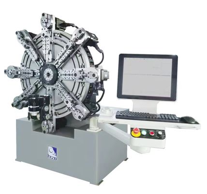 1,0-4,0 mm precyzyjny, wielofunkcyjny sprzęt do produkcji sprężyn CNC