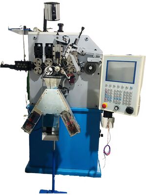 Wysokiej precyzji 0,2-1,2 mm komputerowa maszyna do sprężyn ściskanych Zastosowanie przemysłowe Automatyczny silnik Bezpośredni producent Dostawca