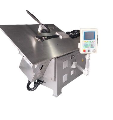 Wysokiej precyzji 2,5-10,0MM 2D Automatyczna Maszyna do gięcia drutu 4-5 Oś Głowa obrotowa z silnikiem dla przemysłu motoryzacyjnego