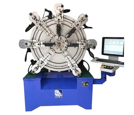 Maszyna CNC do nawijania sprężyn bezkrzywkowych HYD 1.0-4.0mm Automatyczna z silnikiem Kluczowe komponenty dla maszyn metalowych i hutniczych