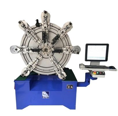 Maszyna CNC do nawijania sprężyn bezkrzywkowych HYD 1.0-4.0mm Automatyczna z silnikiem Kluczowe komponenty dla maszyn metalowych i hutniczych