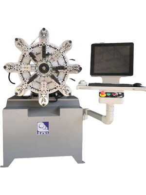 Automatyczna precyzyjna zwijarka sprężyn bezbębnowa wielofunkcyjna do produkcji i formowania elementów rdzenia silnika o średnicy 0,3-2,5 MM