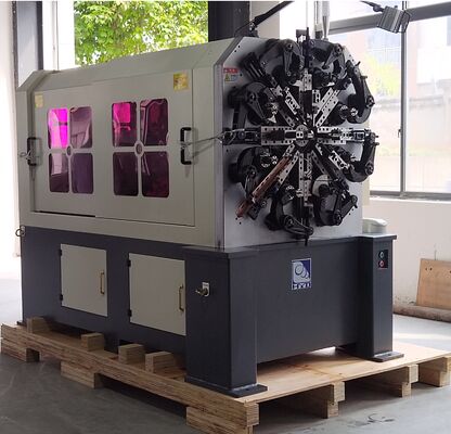Sprzęt do produkcji sprężyn CNC 4,0 mm Sanyo Motor CE ISO9001 Niebieskie systemy
