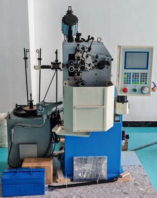 Multi Functional Spring Coiling Machine For Taper Springs / Clip Spring