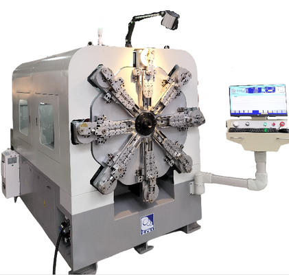 Maszyna do tworzenia sprężyny CNC bez kamieni 1,0-4,0 mm 12 osi Systemy formowania drutu