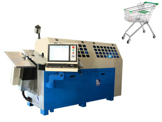 10 Osi Maszyna do gięcia drutu komputerowego Kształtowanie stali niskowęglowej 2.0-6.0mm drutu do sprężynarki CNC