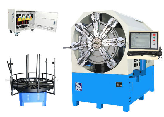 Drutowa obrotowa maszyna do produkcji sprężyn CNC z systemami od dwunastu do czternastu osi