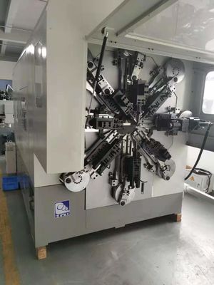 Maks. czternaście osi CNC maszyna sprężynowa 2,0 mm - 6,0 mm mniej krzywkowe systemy skrętne