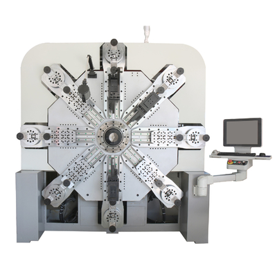 Maszyna do formowania sprężyn drutu CNC o średnicy od 3 mm do 8 mm, 13-osiowa maszyna do rozciągania sprężyn