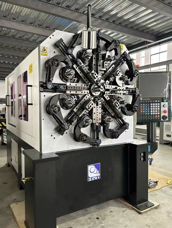 HYD-40T-5A Pięcioosiowa maszyna do formowania sprężyn CNC obsługująca drut 1,0-4,2 mm