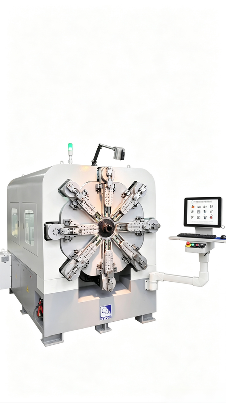 80m Na Min Maszyna do produkcji sprężyn CNC Gięcie drutu i szesnastowalcowy system