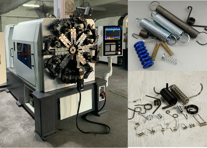 ISO9001 5 osi 4,0 mm Maszyna do tworzenia sprężyny drutu 17,5 kW CNC Former