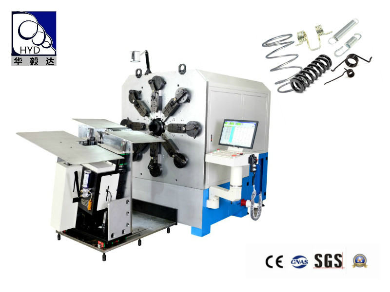 Wysokowydajna 8mm 16-osiowa bezkrzywkowa maszyna do formowania sprężyn CNC Automatyczna maszyna do formowania drutu Producenci drutu